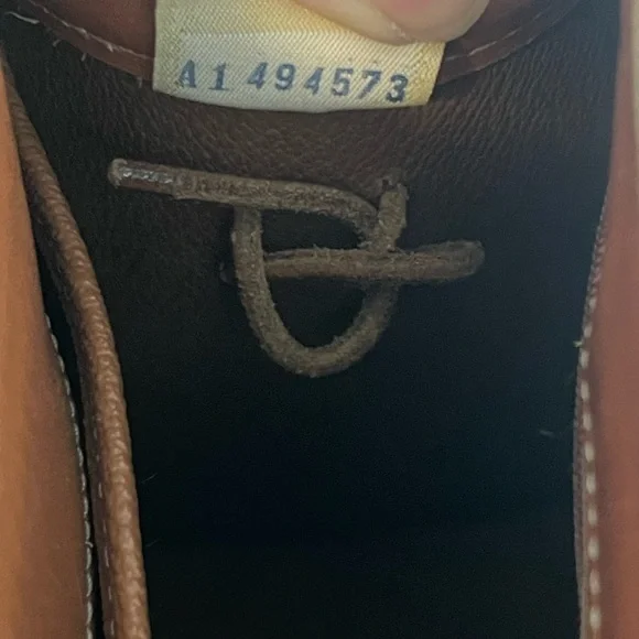 Dooney & Bourke Cream and Tan Satchel - Picture 8 of 14